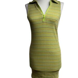 Green and purple striped